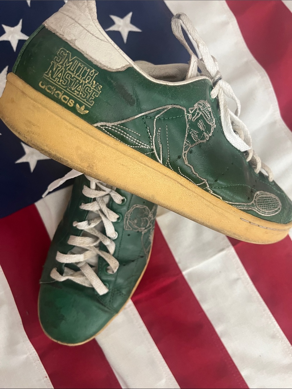 Smith vs. Nastase Adidas shoes - Picture 11 of 11